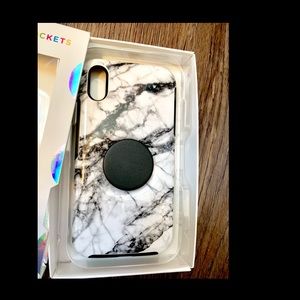 NWT iPhone XR otter box marble symmetry case